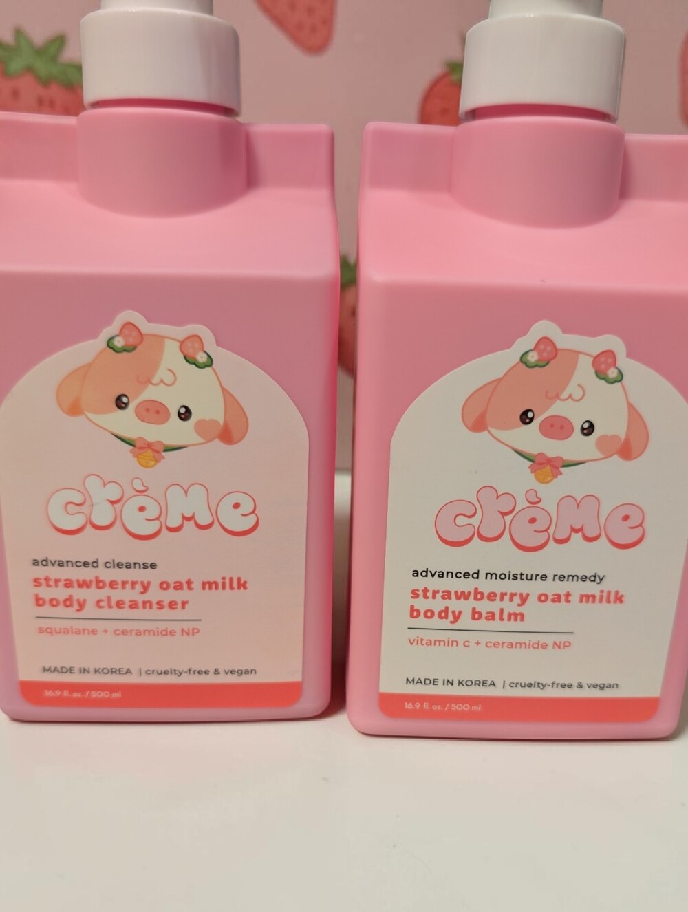 Crème Shop Strawberry Oat Milk Body Bundle